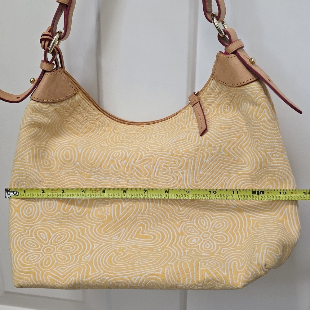 Dooney and Bourke cotton fabric hobo-NWOT - Picture 17 of 17